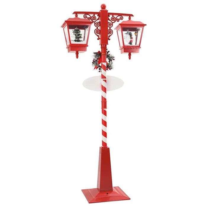 Lampă de stradă de Crăciun cu 2 felinare cu 18 LED Roșu - WALTI WALTI