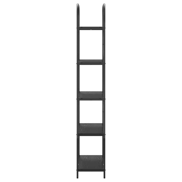 Raft pentru cărți Stejar Negru 80 x 30 x 183 cm Lemn compozit - WALTI WALTI