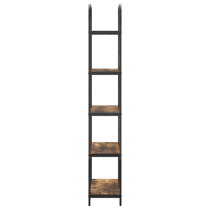 Raft pentru cărți Stejar fumuriu 80 x 30 x 183 cm Lemn compozit - WALTI WALTI