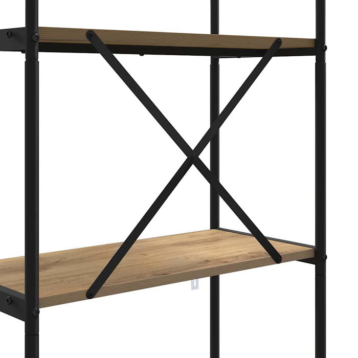 Raft pentru cărți Stejar Artizanal 80 x 30 x 183 cm - WALTI WALTI