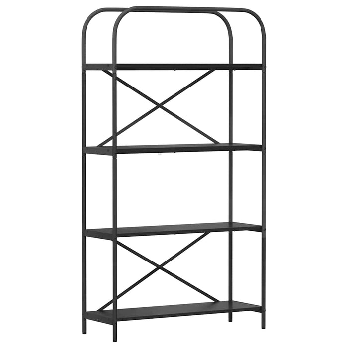 Raft pentru cărți Stejar Negru 80 x 30 x 146 cm Lemn compozit - WALTI WALTI