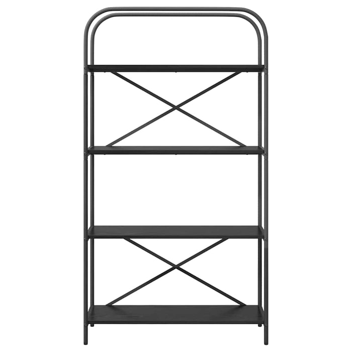 Raft pentru cărți Stejar Negru 80 x 30 x 146 cm Lemn compozit - WALTI WALTI
