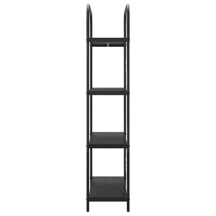 Raft pentru cărți Stejar Negru 80 x 30 x 146 cm Lemn compozit - WALTI WALTI