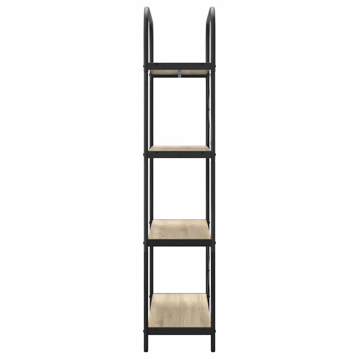 Raft pentru cărți Stejar Sonoma 80 x 30 x 146 cm Lemn compozit - WALTI WALTI