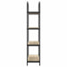 Raft pentru cărți Stejar Sonoma 80 x 30 x 146 cm Lemn compozit - WALTI WALTI