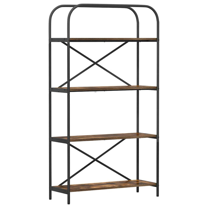 Raft pentru cărți Stejar fumuriu 80 x 30 x 146 cm Lemn compozit - WALTI WALTI