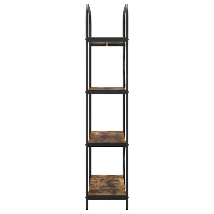 Raft pentru cărți Stejar fumuriu 80 x 30 x 146 cm Lemn compozit - WALTI WALTI