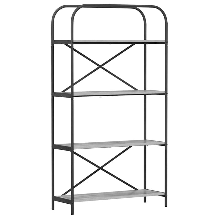 Raft pentru cărți Gri Sonoma 80 x 30 x 146 cm Lemn compozit - WALTI WALTI