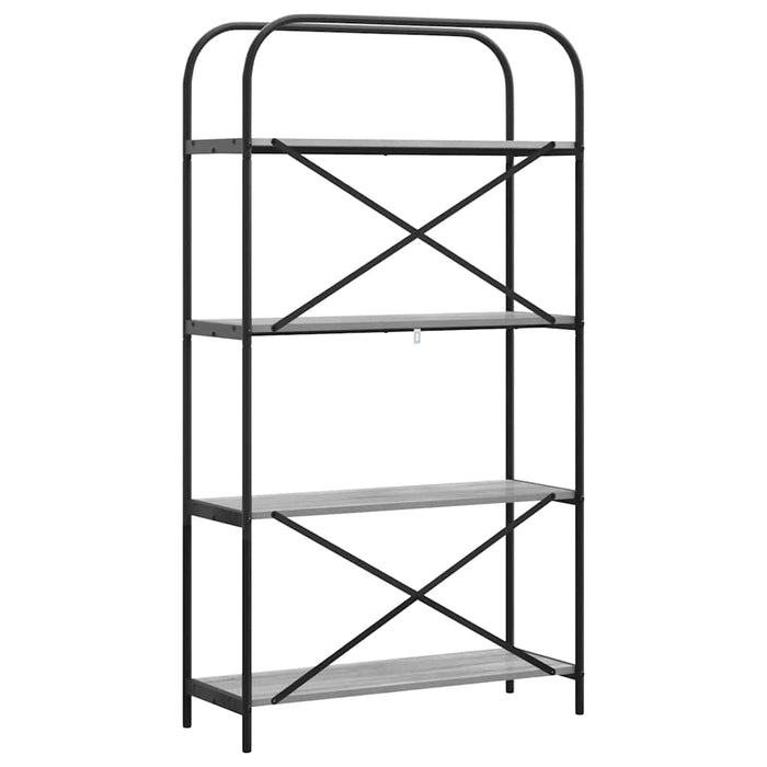 Raft pentru cărți Gri Sonoma 80 x 30 x 146 cm Lemn compozit - WALTI WALTI