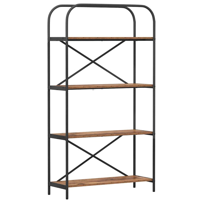 Raft pentru cărți Lemn vechi 80 x 30 x 146 cm Lemn compozit - WALTI WALTI