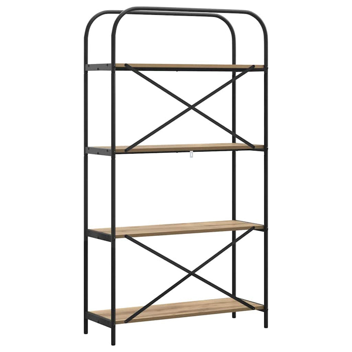 Raft pentru cărți Stejar Artizanal 80 x 30 x 146 cm - WALTI WALTI
