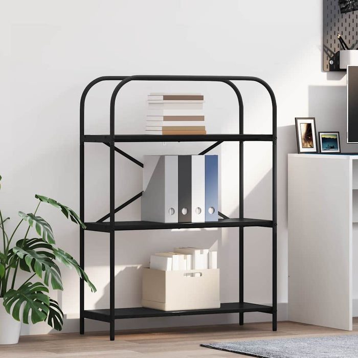 Raft pentru cărți Stejar Negru 80 x 30 x 109 cm Lemn compozit - WALTI WALTI
