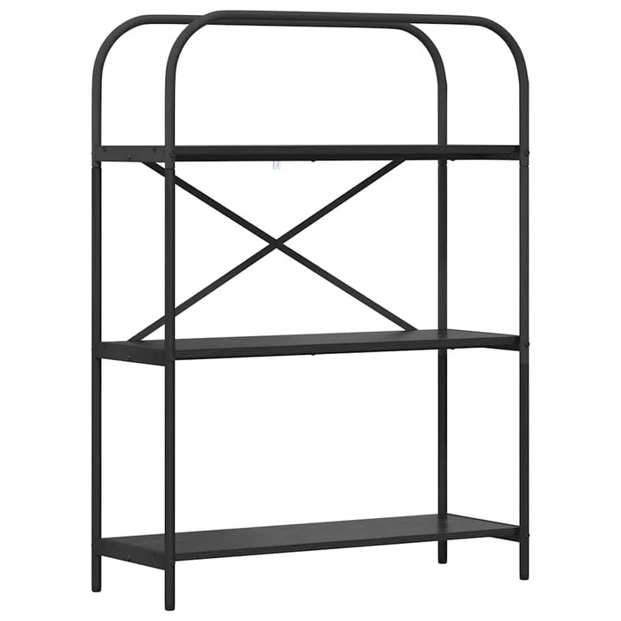 Raft pentru cărți Stejar Negru 80 x 30 x 109 cm Lemn compozit - WALTI WALTI