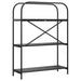 Raft pentru cărți Stejar Negru 80 x 30 x 109 cm Lemn compozit - WALTI WALTI