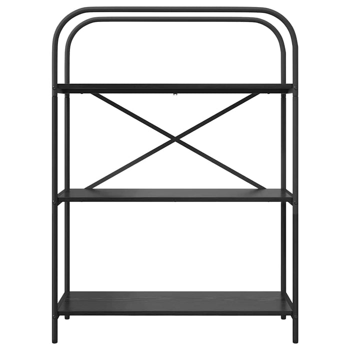 Raft pentru cărți Stejar Negru 80 x 30 x 109 cm Lemn compozit - WALTI WALTI