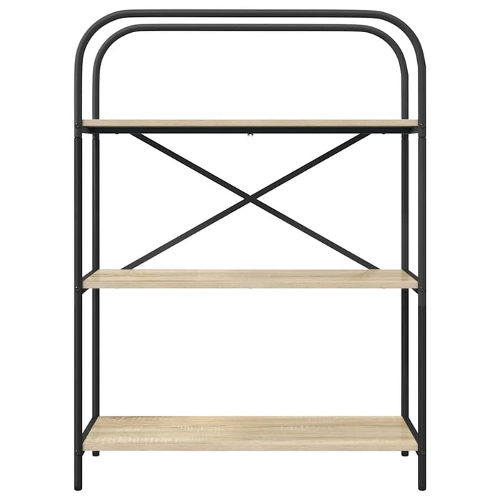 Raft pentru cărți Stejar Sonoma 80 x 30 x 109 cm Lemn compozit - WALTI WALTI