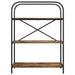 Raft pentru cărți Stejar fumuriu 80 x 30 x 109 cm Lemn compozit - WALTI WALTI