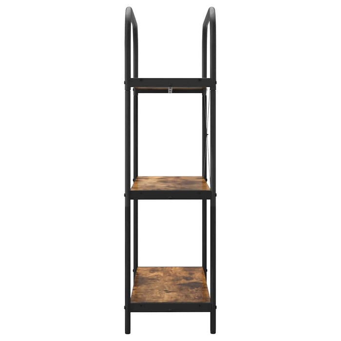 Raft pentru cărți Stejar fumuriu 80 x 30 x 109 cm Lemn compozit - WALTI WALTI