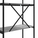 Raft pentru cărți Gri Sonoma 80 x 30 x 109 cm Lemn compozit - WALTI WALTI