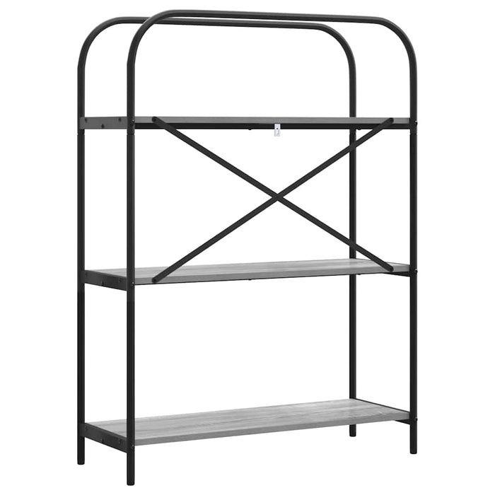 Raft pentru cărți Gri Sonoma 80 x 30 x 109 cm Lemn compozit - WALTI WALTI