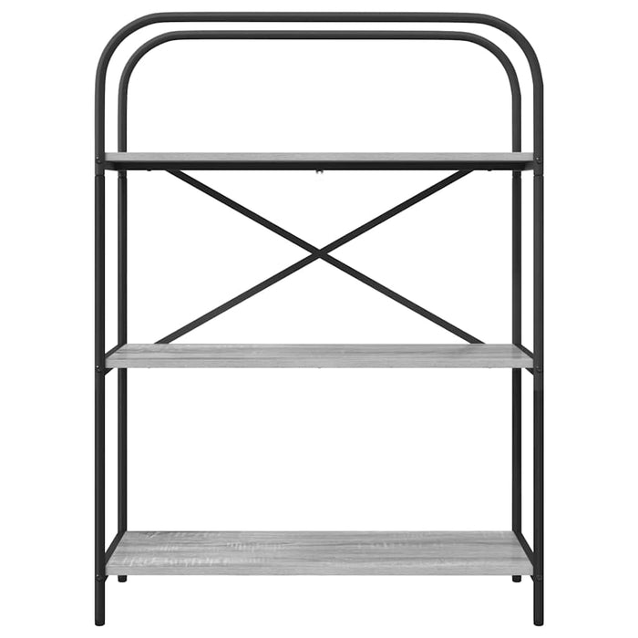 Raft pentru cărți Gri Sonoma 80 x 30 x 109 cm Lemn compozit - WALTI WALTI