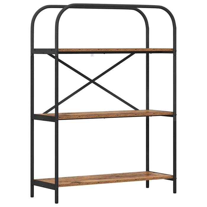 Raft pentru cărți Lemn vechi 80 x 30 x 109 cm Lemn compozit - WALTI WALTI