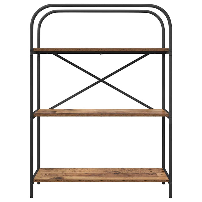 Raft pentru cărți Lemn vechi 80 x 30 x 109 cm Lemn compozit - WALTI WALTI