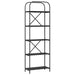 Raft pentru cărți Stejar Negru 60 x 30 x 183 cm Lemn compozit - WALTI WALTI