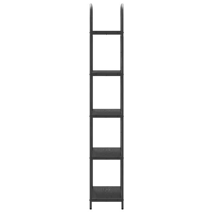 Raft pentru cărți Stejar Negru 60 x 30 x 183 cm Lemn compozit - WALTI WALTI