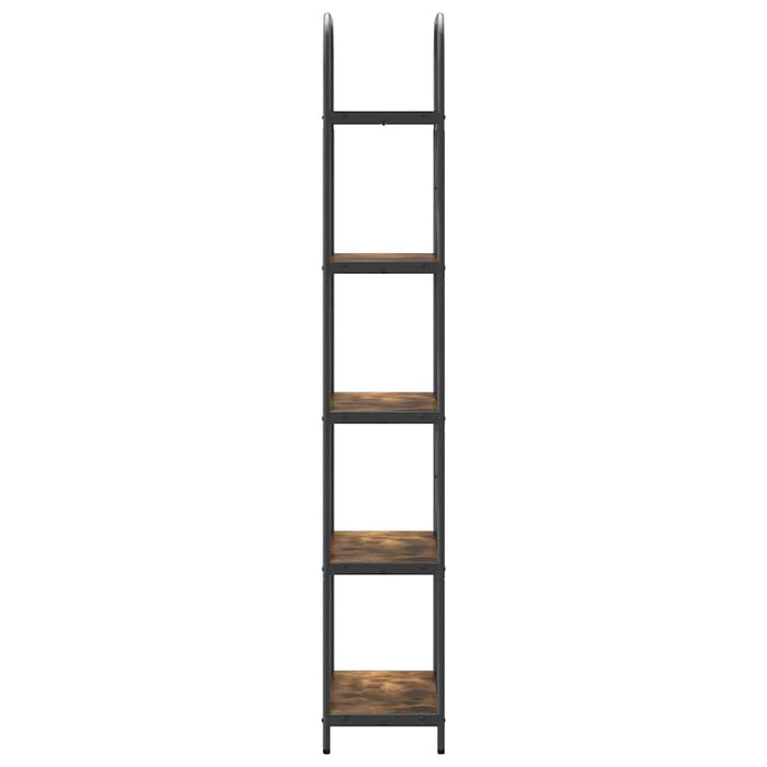 Raft pentru cărți Stejar fumuriu 60 x 30 x 183 cm Lemn compozit - WALTI WALTI