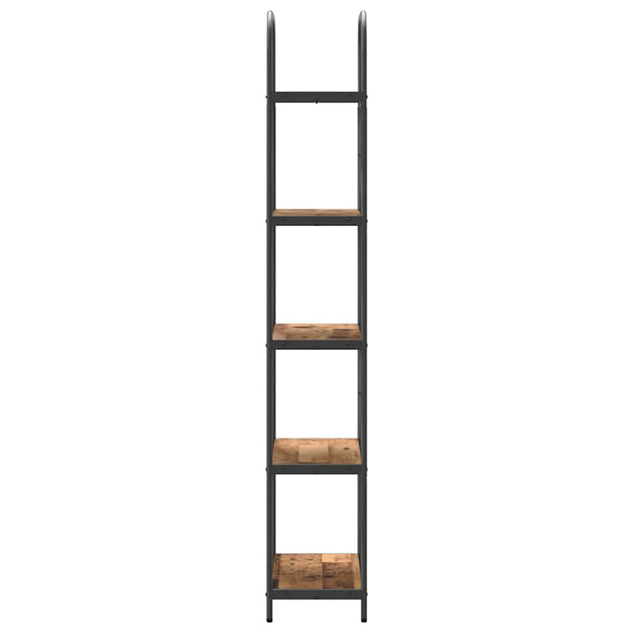 Raft pentru cărți Lemn vechi 60 x 30 x 183 cm Lemn compozit - WALTI WALTI