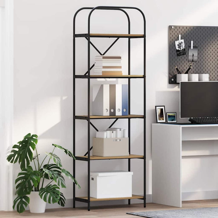 Raft pentru cărți Stejar Artizanal 60 x 30 x 183 cm - WALTI WALTI