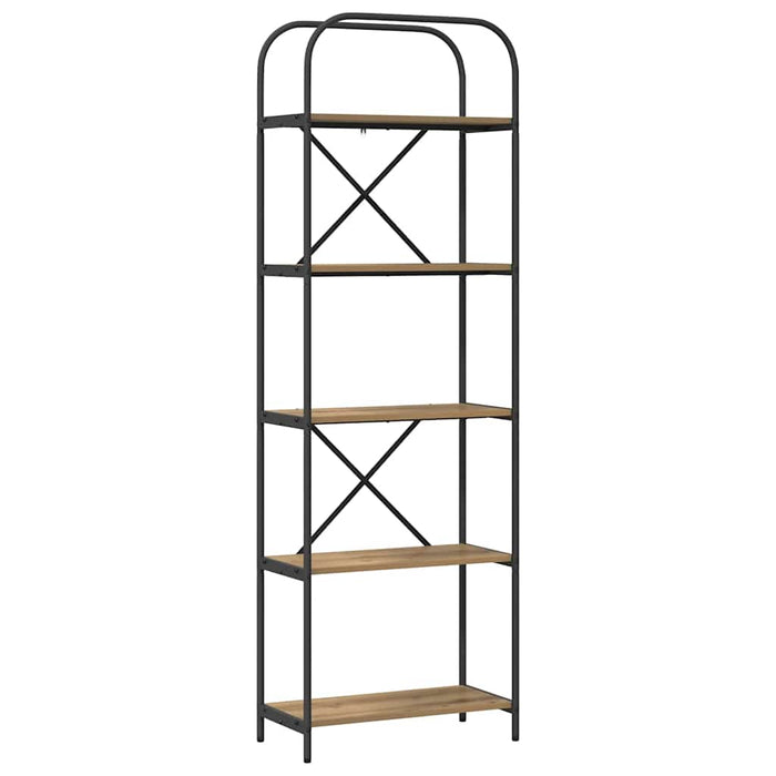 Raft pentru cărți Stejar Artizanal 60 x 30 x 183 cm - WALTI WALTI