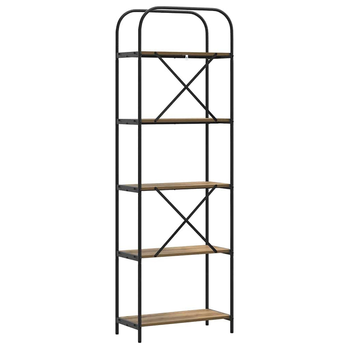 Raft pentru cărți Stejar Artizanal 60 x 30 x 183 cm - WALTI WALTI