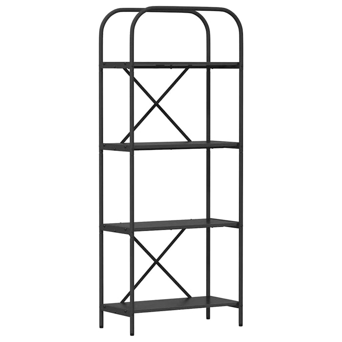 Raft pentru cărți Stejar Negru 60 x 30 x 146 cm Lemn compozit - WALTI WALTI