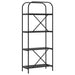 Raft pentru cărți Stejar Negru 60 x 30 x 146 cm Lemn compozit - WALTI WALTI