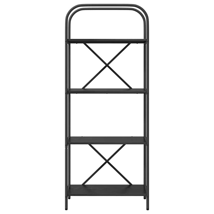 Raft pentru cărți Stejar Negru 60 x 30 x 146 cm Lemn compozit - WALTI WALTI
