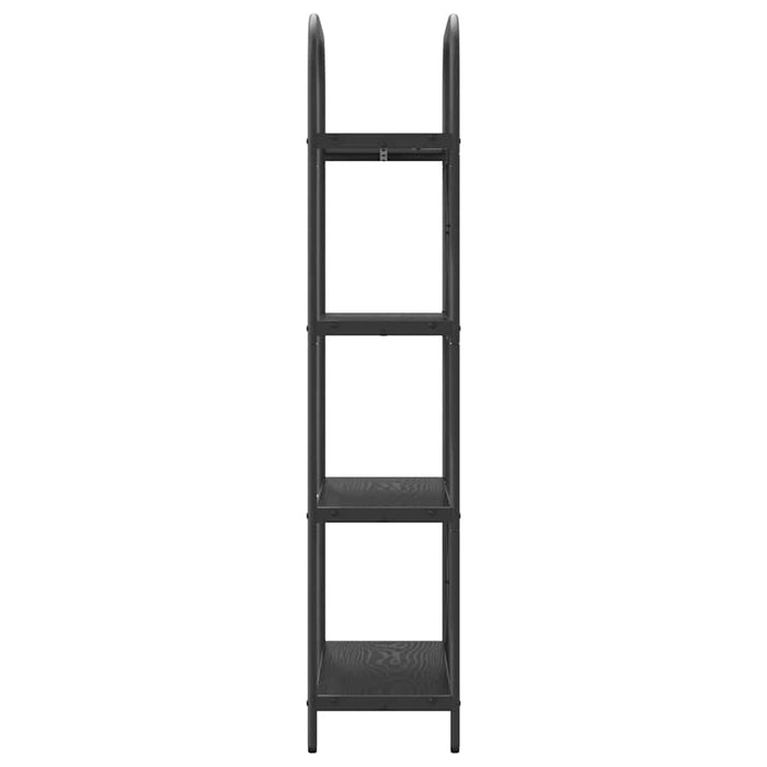 Raft pentru cărți Stejar Negru 60 x 30 x 146 cm Lemn compozit - WALTI WALTI