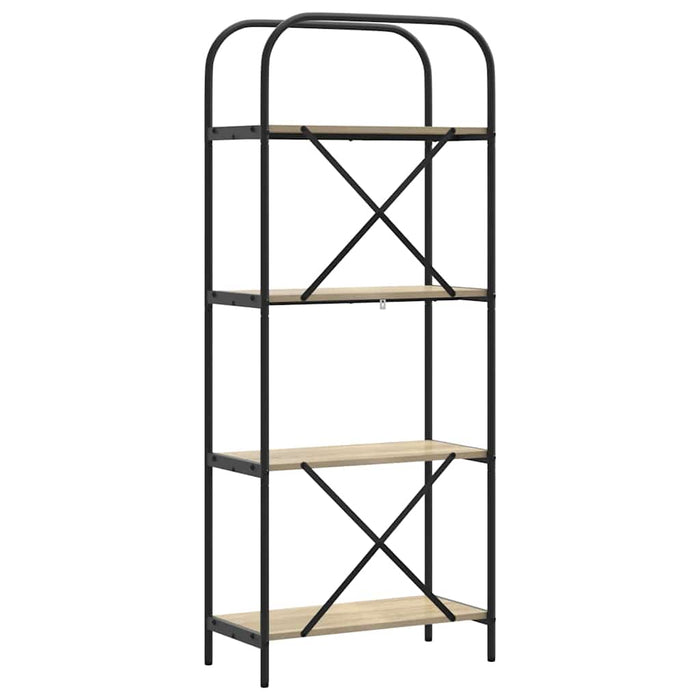 Raft pentru cărți Stejar Sonoma 60 x 30 x 146 cm Lemn compozit - WALTI WALTI