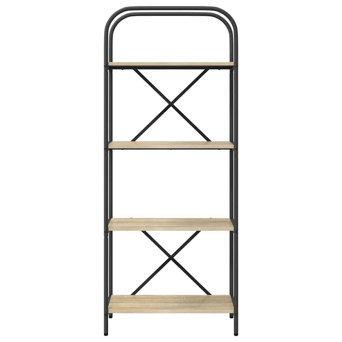 Raft pentru cărți Stejar Sonoma 60 x 30 x 146 cm Lemn compozit - WALTI WALTI