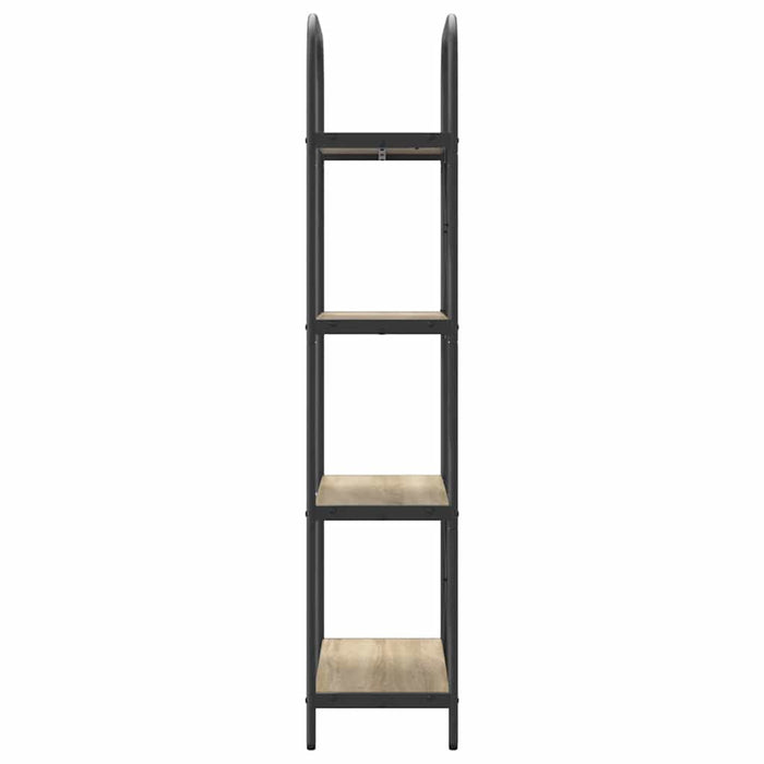 Raft pentru cărți Stejar Sonoma 60 x 30 x 146 cm Lemn compozit - WALTI WALTI