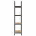 Raft pentru cărți Stejar Sonoma 60 x 30 x 146 cm Lemn compozit - WALTI WALTI