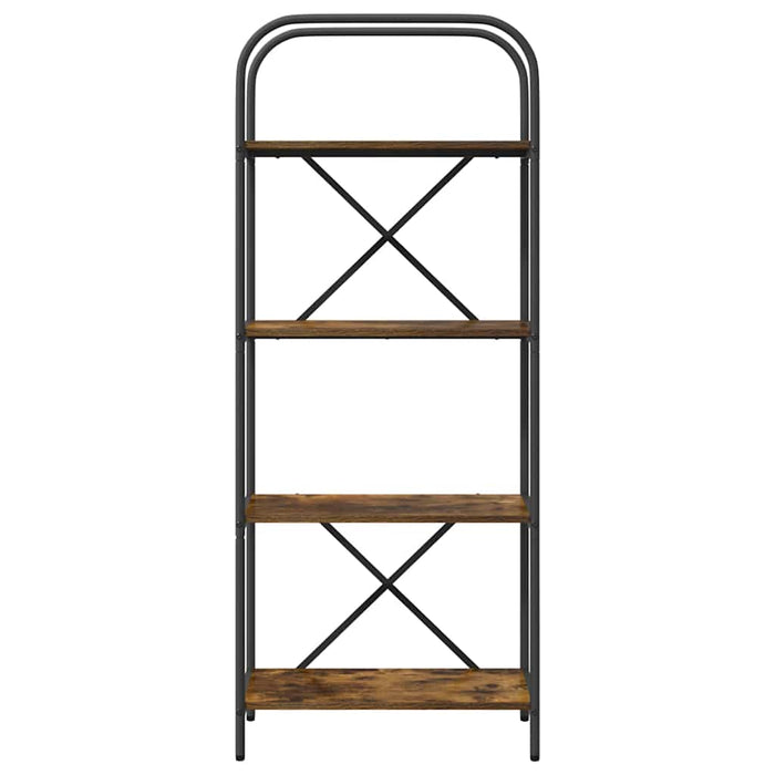 Raft pentru cărți Stejar fumuriu 60 x 30 x 146 cm Lemn compozit - WALTI WALTI