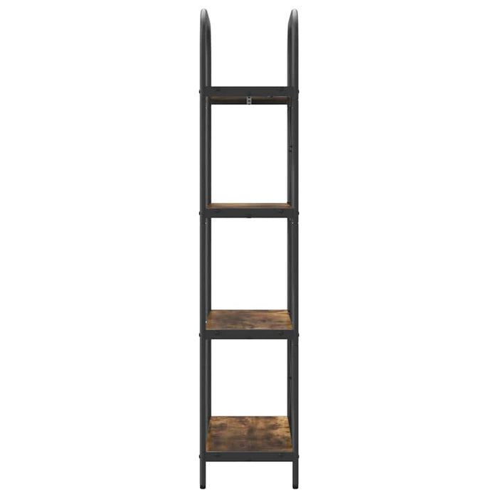 Raft pentru cărți Stejar fumuriu 60 x 30 x 146 cm Lemn compozit - WALTI WALTI