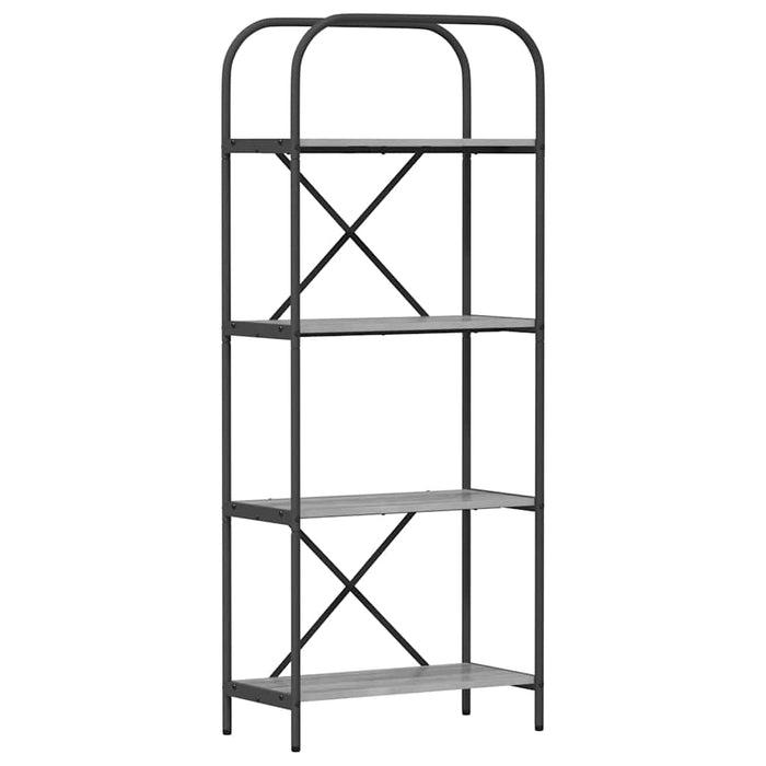 Raft pentru cărți Gri Sonoma 60 x 30 x 146 cm Lemn compozit - WALTI WALTI
