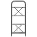 Raft pentru cărți Gri Sonoma 60 x 30 x 146 cm Lemn compozit - WALTI WALTI
