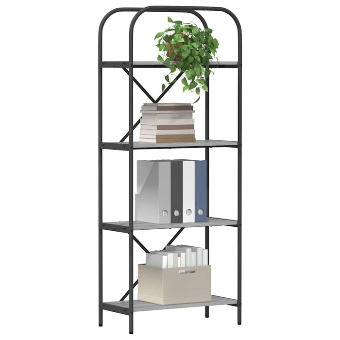 Raft pentru cărți Gri Sonoma 60 x 30 x 146 cm Lemn compozit - WALTI WALTI