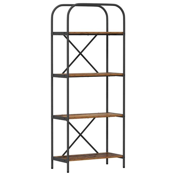 Raft pentru cărți Lemn vechi 60 x 30 x 146 cm Lemn compozit - WALTI WALTI