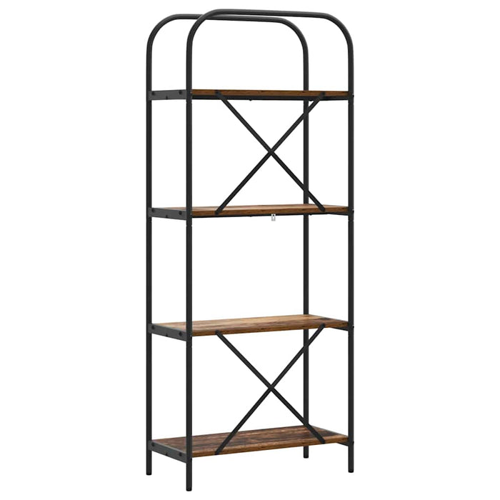 Raft pentru cărți Lemn vechi 60 x 30 x 146 cm Lemn compozit - WALTI WALTI