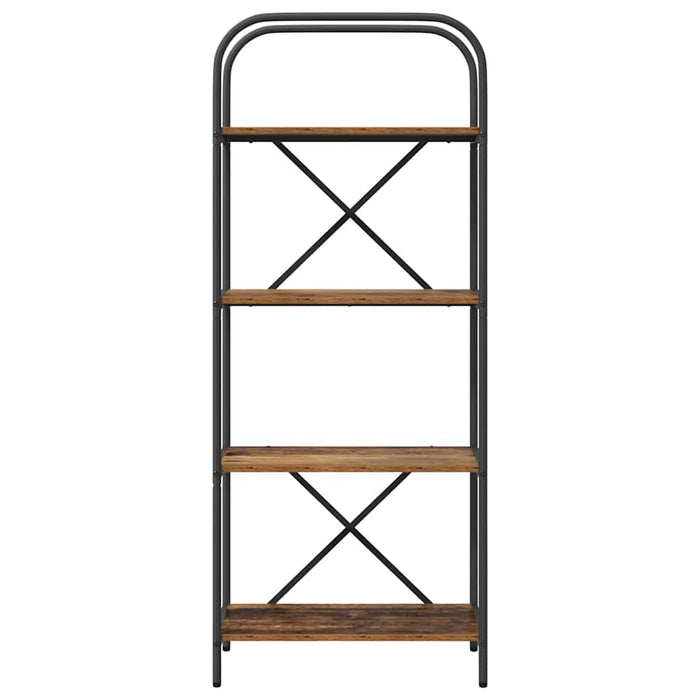 Raft pentru cărți Lemn vechi 60 x 30 x 146 cm Lemn compozit - WALTI WALTI